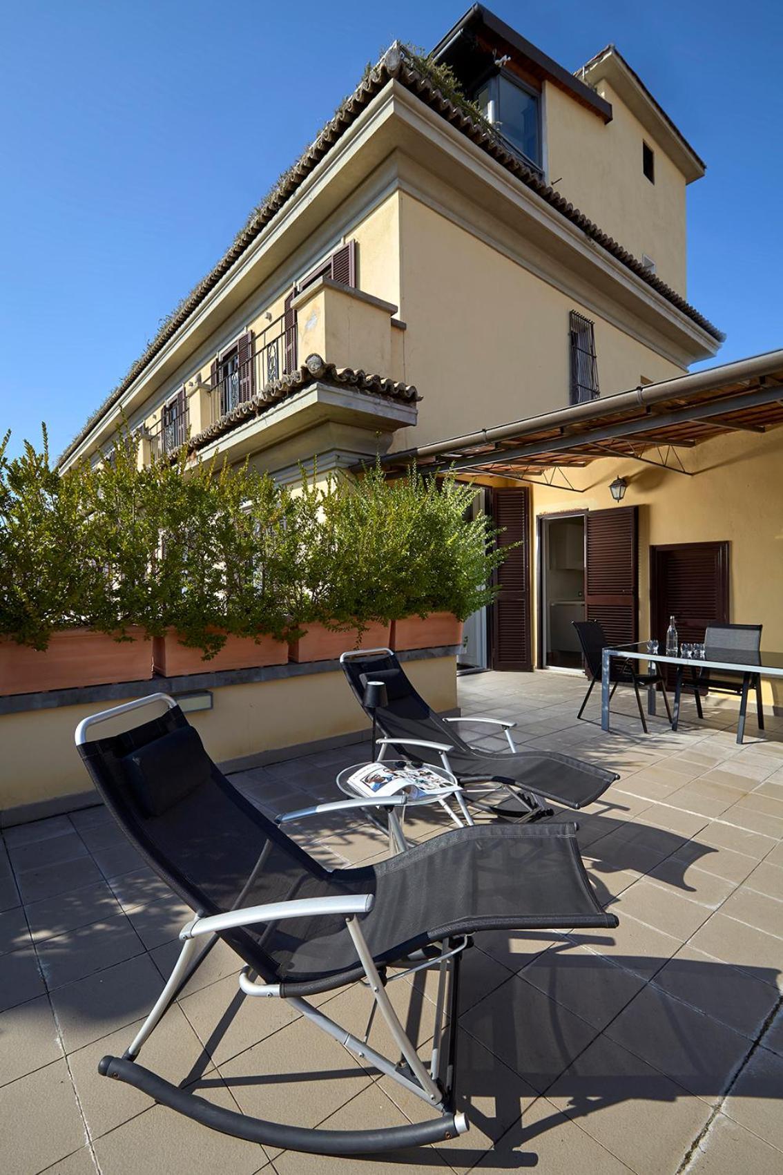 Trianon Borgo Pio Aparthotel Рим Екстер'єр фото